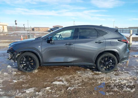 2024 Lexus Nx 350 F Sport Handling z USA, uszkodzony, nr VIN 2T2KGCEZXRC037472